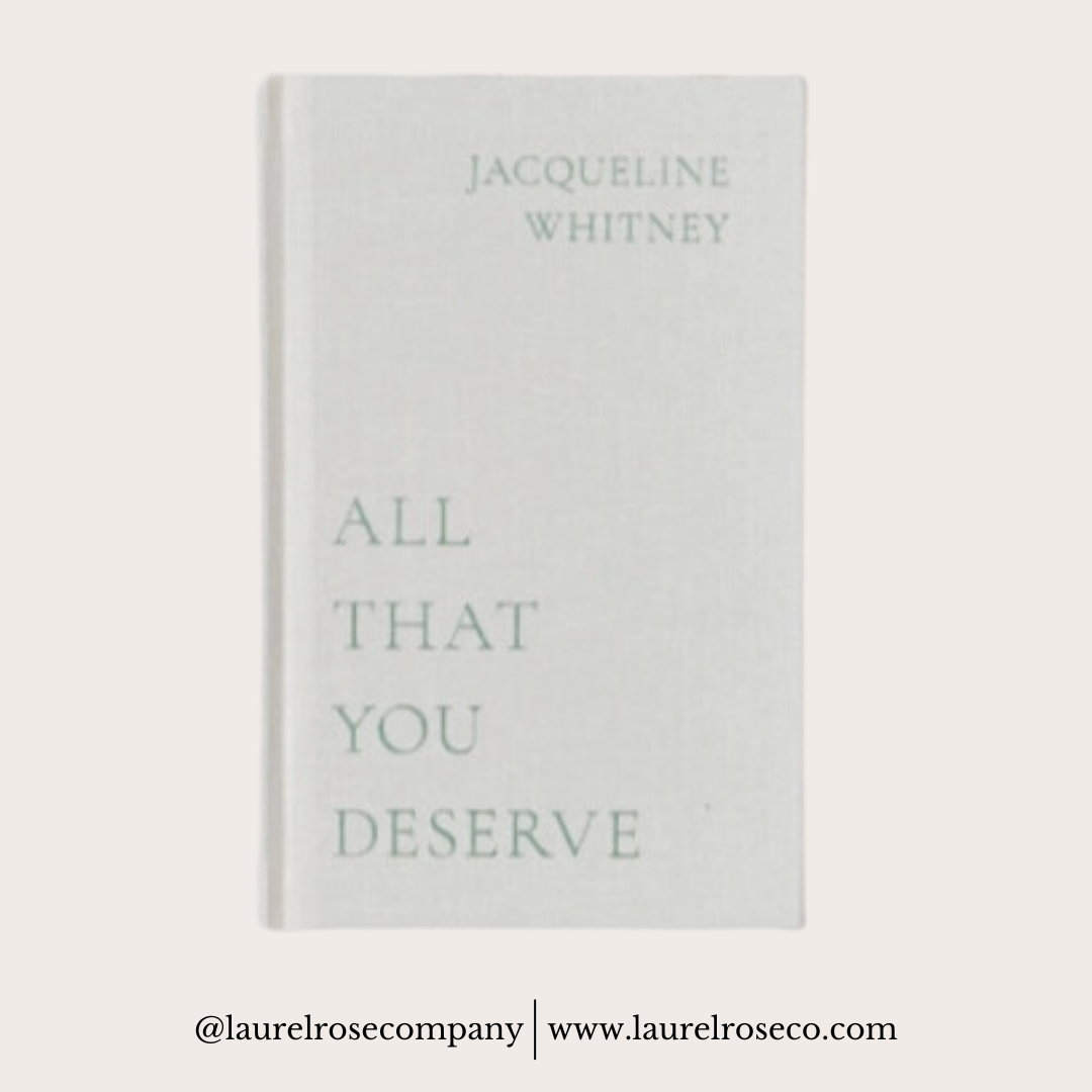 All That You Deserve - book